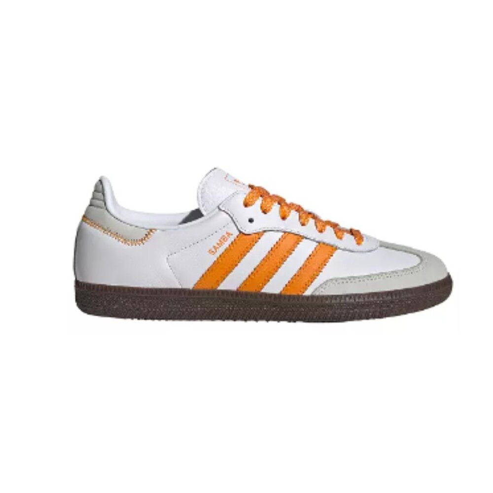 adidas Women's Samba OG Shoes - White/Orange